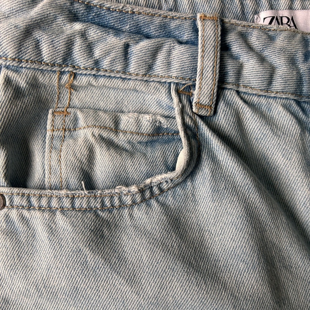 Zara distressed denim collection jeans - Picture 8 of 15